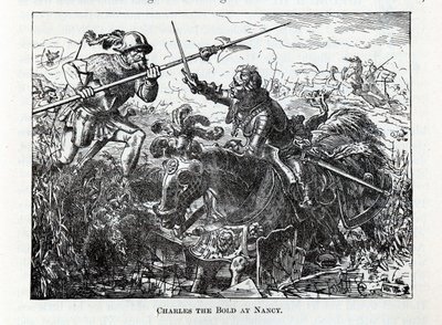 チャールズ・ザ・ボールド、ナンシー、1882 作： Unbekannt