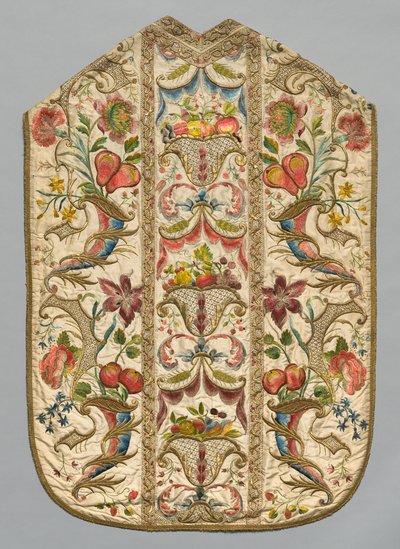 Chasuble、1700年代。 作： Unbekannt