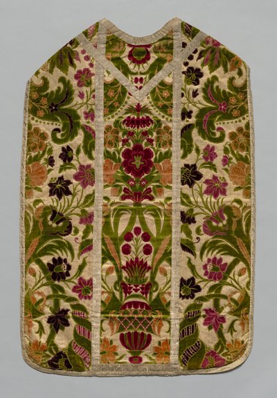 Chasuble、Stole、BurseCorporal Case、およびManiple、c 1600-1700。 作： Unbekannt