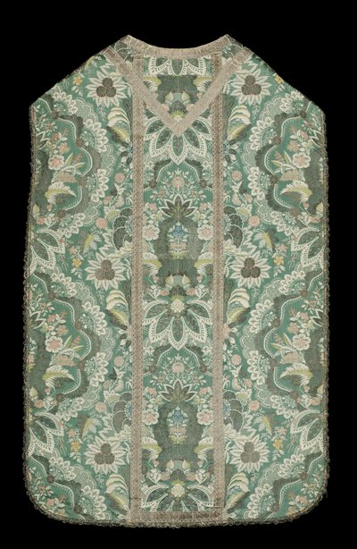 Chasuble、c。 1720年代。 作： Unbekannt