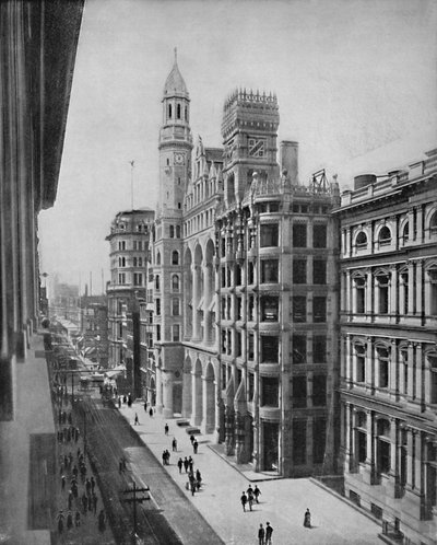チェスナットストリート、フィラデルフィア、c1897。 作： Unbekannt