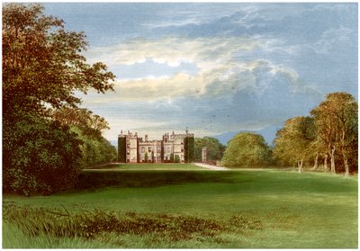 タンカーヴィル伯爵の本拠地、ノーサンバーランド州チリンガム城、c1880 作： Unbekannt