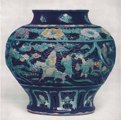 中国のワイン瓶。明代、1368-1644、1928 作： Unbekannt