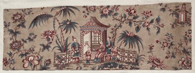 シノワズリーデザイン、1800年代初頭。 作： Unbekannt