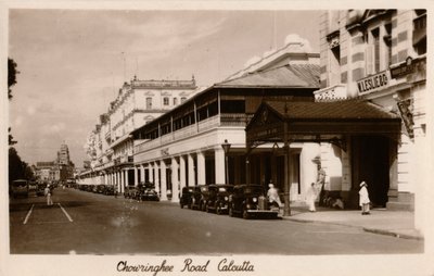 Chowringhee Road、カルカッタ、c1940 作： Unbekannt