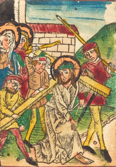十字架を負うキリスト、c。 14701480。 作： Unbekannt