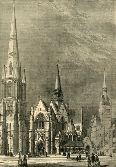 クライストチャーチ、ウェストミンスターブリッジロード、c1878。 作： Unbekannt