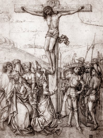 十字架上のキリスト、c1480 作： Unbekannt