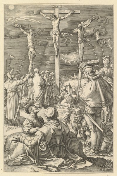 キリストの受難からの十字架上のキリスト、ca。 1598-1617。 作： Unbekannt