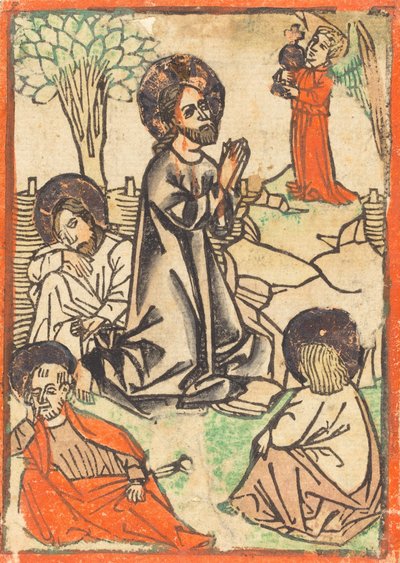 オリーブ山のキリスト、c。 1460。 作： Unbekannt
