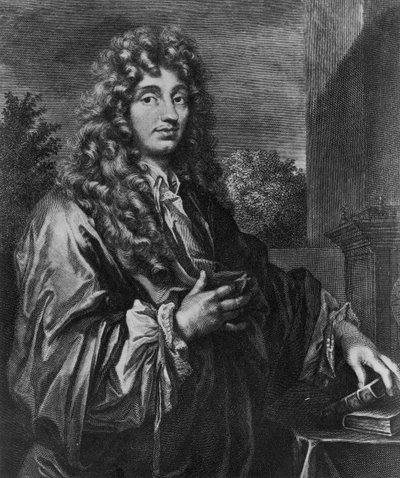 Christiaan Huygens、オランダの物理学者、c1670 作： Unbekannt