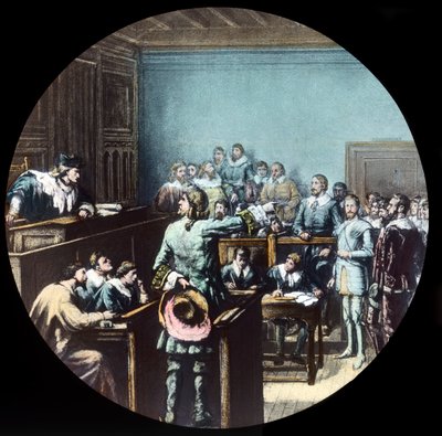 キリスト教と忠実な裁判、c1910。 作： Unbekannt