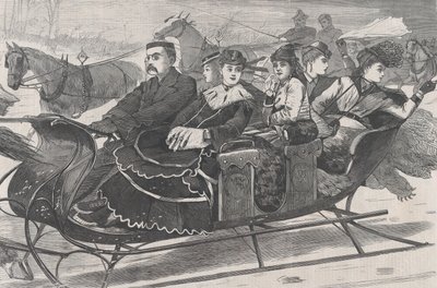 クリスマス ベルズ ハーパーズ ウィークリー Vol. XIII、1869 年 1 月 2 日。 作： Unbekannt
