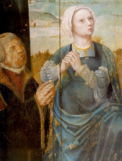 キリストの受難、セントアントニーの祭壇画の詳細、16世紀 作： Unbekannt