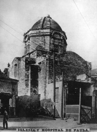 ポーラ教会と病院、1664年、1920年代 作： Unbekannt