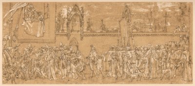 Cimabues Celebrated Madonnaは行列で運ばれます...、1853-1855 c1880-1882 作： Unbekannt