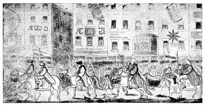 セントポールズへの都市の馬術または行列、1789 作： Unbekannt