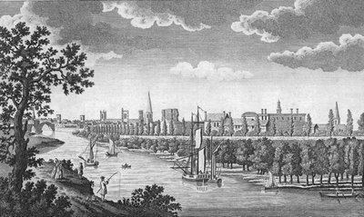 ヨーク市とウーズ川、ヨークシャー、c1776 作： Unbekannt