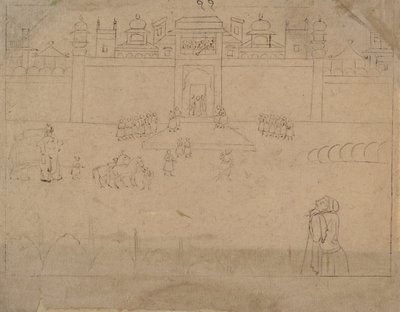 都市の風景 19世紀 作： Unbekannt