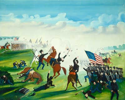 南北戦争の戦い、1861 年以降。 作： Unbekannt
