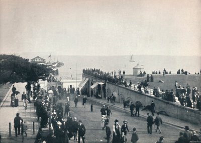 クラクトンオンシー-桟橋へのアプローチ、1895 作： Unbekannt