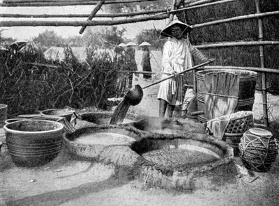 サトウキビ果汁の清澄化、アンナム、ベトナム、1922年 作： Unbekannt
