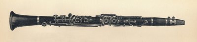 クラリネット、1895年。 作： Unbekannt