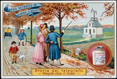 クロードシャッペ1763-1805、フランスのエンジニア兼発明家、c1900 作： Unbekannt