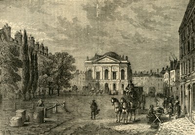 1789年のクラーケンウェルグリーン、c1872。 作： Unbekannt