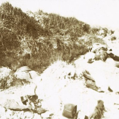 攻撃後のクレリー、フランス、c1914-c1918 作： Unbekannt