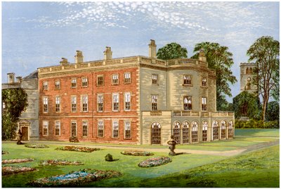 Clifton Hall、ノッティンガムシャー、バロネットクリフトンの家、c1880 作： Unbekannt