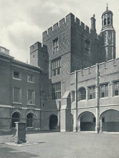 回廊と大学図書館、1926 作： Unbekannt
