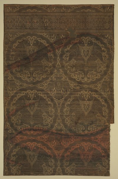 ネコとワシの金の布、1225-1275。 作： Unbekannt