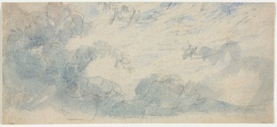 クラウドスタディ、1800年代。 作： Unbekannt