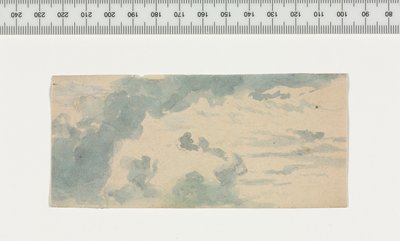 クラウドスタディ、1800年代。 作： Unbekannt