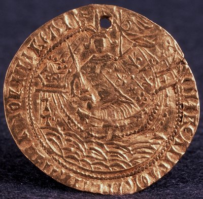 Tsar Ivan III ReverseのCoin Korabelnik：彼の船の支配者、1471-1490 作： Unbekannt