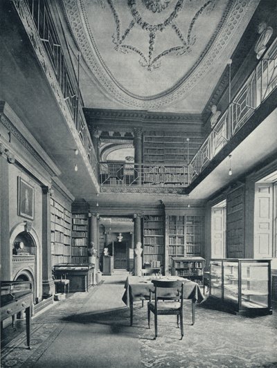 大学図書館：中央部、1926 作： Unbekannt