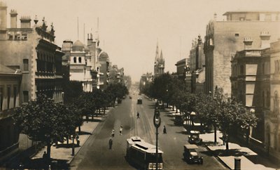 コリンズストリート、メルボルン、オーストラリア、c1920s。 作： Unbekannt