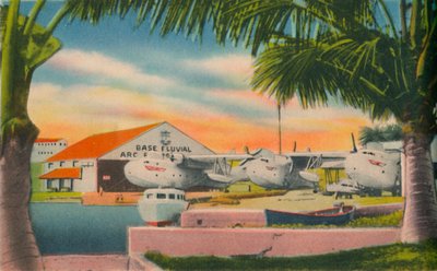 コロンビア海軍基地、バランキージャ、c1940年代 作： Unbekannt