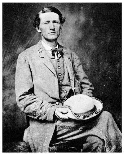 ジョンシングルトンモスビー大佐、アメリカ南軍の兵士、1860年代1955 作： Unbekannt