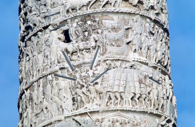 マルクスアウレリウス、詳細、コロンナ広場、ローマの列 作： Unbekannt