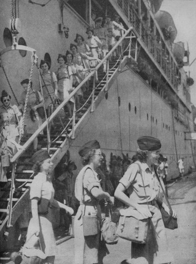1945年シンガポールに上陸 作： Unbekannt