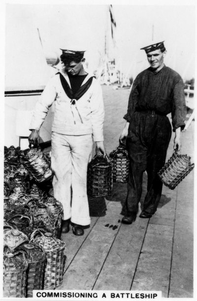 戦艦の試運転、1937 作： Unbekannt