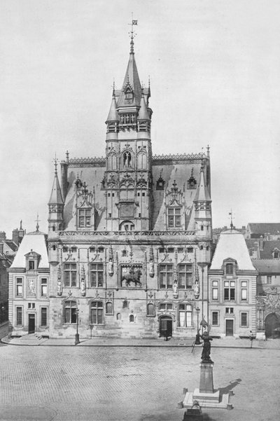コンピエーニュ：The Hotel de Ville、1914 作： Unbekannt