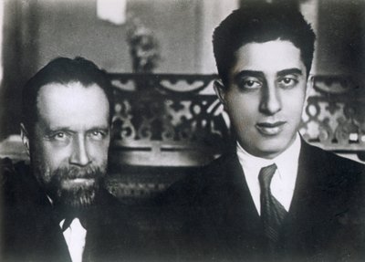 作曲家ニコライ・ミャスコフスキーとアラム・ハチャトゥリアン、1933 作： Unbekannt