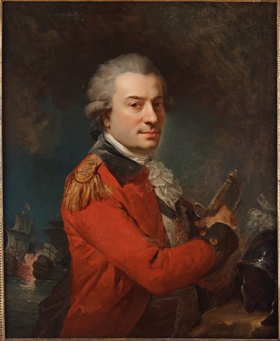 サントロペのピエール・アンドレ・ド・スフラン伯爵、1729-1788年、18世紀半ば。 作： Unbekannt