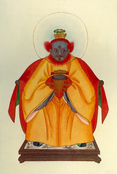 「孔子：中国の偉大な神格化されていない神」、1912年。 作： Unbekannt