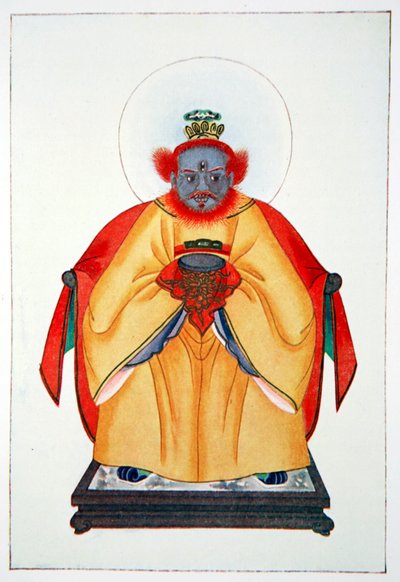 「中国の神格化されていない偉大な孔子」、1922 年 作： Unbekannt