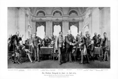ベルリン議会、1878年6月13日〜7月13日、1900年 作： Unbekannt