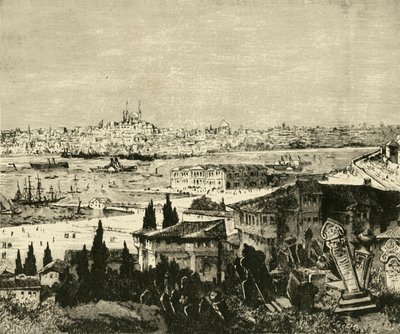 コンスタンチノープル、1890年。 作： Unbekannt